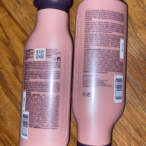 Pureology Color Care Pure Volume Shampoo + Conditioner Set - Picture 4 of 4